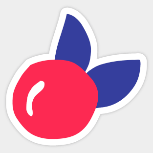 Flying Apple Sticker